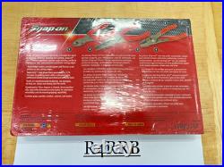 Snap-On Tools USA NEW SEALED RED 3 Piece Soft Grip Pliers / Cutters Set PL306ACF