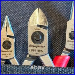 Snap-on PLP300A 3-Piece Plier & Cutter Service Set Tool Made in USA Genuine