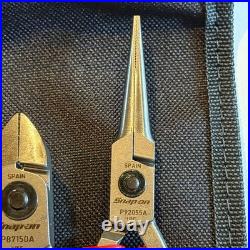 Snap-on PLP300A 3-Piece Plier & Cutter Service Set Tool Made in USA Genuine