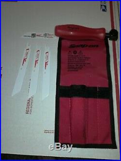 Snap-on Tool USA Red Classic Hard Handle Quick Cutter Hand Saw Set HS50 pakkb065