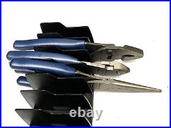 Snap on Tools NEW PL600ES1RKMB 6 pc Blue Heavy Duty Essential Pliers/Cutters Set