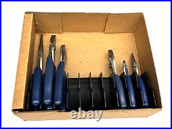 Snap on Tools NEW PL600ES1RKMB 6 pc Blue Heavy Duty Essential Pliers/Cutters Set