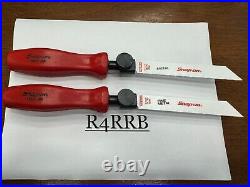 Snap-on Tools NEW RED Hard Handle Quick Cutter Hand Saw 2 Piece Set Blades HS50