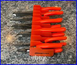 Snap on Tools PL600ES2RKO 6 Piece Essential Pliers/Cutters/Crimpers Set ORANGE