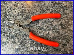 Snap on Tools PL600ES2RKO 6 Piece Essential Pliers/Cutters/Crimpers Set ORANGE