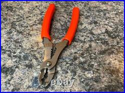 Snap on Tools PL600ES2RKO 6 Piece Essential Pliers/Cutters/Crimpers Set ORANGE