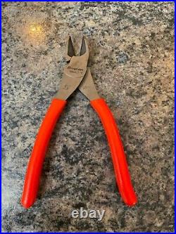 Snap on Tools PL600ES2RKO 6 Piece Essential Pliers/Cutters/Crimpers Set ORANGE