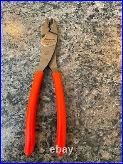 Snap on Tools PL600ES2RKO 6 Piece Essential Pliers/Cutters/Crimpers Set ORANGE