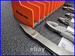 Snap-on Tools USA NEW 10pc Orange & PURPLE Assorted Plier / Cutter Set PWCS7ACF