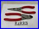 Snap-on-Tools-USA-NEW-2-Piece-RED-Soft-Grip-Plier-Cutter-Lot-Set-196ACF-87ACF-01-utj