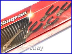 Snap on Tools USA NEW 5 Piece BLACK Soft Grip Diagonal Cutter Plier Set CUTTER5 Snap on Tools USA NEW 5 Piece BLACK Soft Grip Diagonal Cutter Plier Set CUTTER5