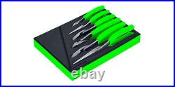 Snap-on Tools USA NEW Green 6pc Essential Pliers / Cutters Foam Set PL600ESG
