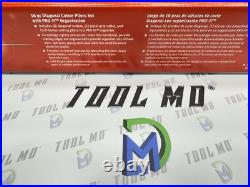 Snap-on Tools USA NEW RED 10-Piece Diagonal Cutter Pliers Foam Set PLDC1000FR