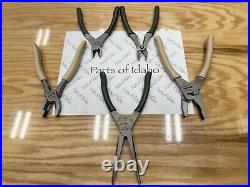 Snap on Tools USA Rare 5-Piece COMBAT GREEN / TAN Plier & Cutter Set PL500GSCBG