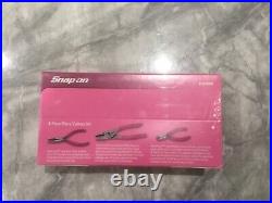 Snap on tools pink 3 piece pliers/cutters set