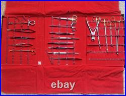 Snowden-Pencer Surgical Set -Tungsten Carbide (TC) Gold Handle Diamond Edge Tool