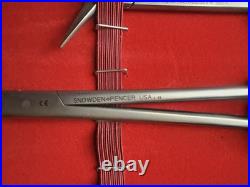 Snowden-Pencer Surgical Set -Tungsten Carbide (TC) Gold Handle Diamond Edge Tool