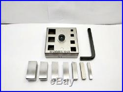 Square Disc cutter set of 7 Stamping Blanks Jewelry Tools