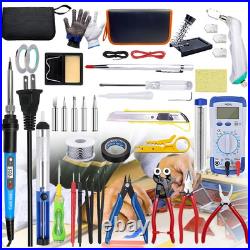 Stained Glass Kit for Adults Beginners, 30 PCS Tool Set with Glass Cutter, 80 Stained Glass Kit for Adults Beginners, 30 PCS Tool Set with Glass Cutter, 80