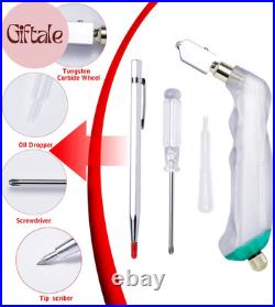 Stained Glass Kit for Adults Beginners, 30 PCS Tool Set with Glass Cutter, 80W S