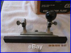 Stanley 45 Combination Plane Complete Set & Tools With 23 Cutters $450cad