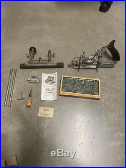 Stanley No 45 Combination Plane Excellent & Complete With Cutter Set