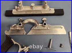 Stanley No. 45 Combination Plane Set Sweetheart with Cutters Great Condition