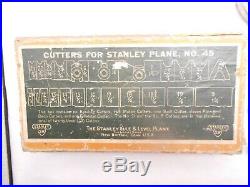 Stanley No. 45 Combination Plane with full set of cutters