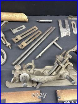 Stanley Plane No. 55 with Cutters Set Vintage