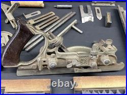 Stanley Plane No. 55 with Cutters Set Vintage