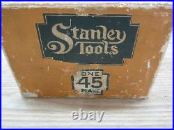 Stanley Vintage No 45 Combination Plane Set with Cutters, Acc. & Original Boxes