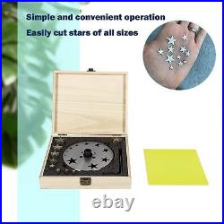 Star Disc Cutter 5mm to 31mm Set of 10 Punches Fit for Jewelry Dies ewelry Tools