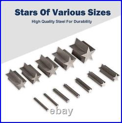 Star Disc Cutter 5mm to 31mm Set of 10 Punches Fit for Jewelry Dies ewelry Tools