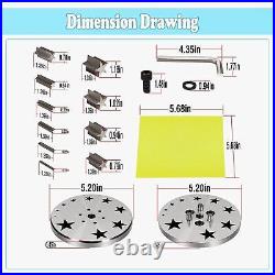 Star Disc Cutter 5mm to 31mm Set of 10 Punches for Jewelry Dies Ewelry Tools