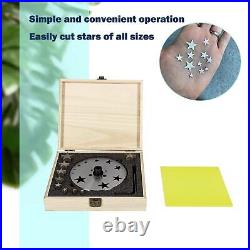 Star Disc Cutter 5mm to 31mm Set of 10 Punches for Jewelry Dies ewelry Tool