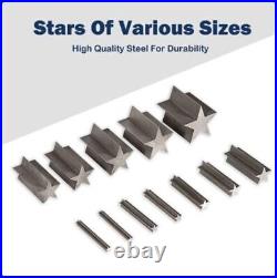 Star Disc Cutter Set of 10 Punches 5mm 31mm for Jewelry Dies Ewelry Tools