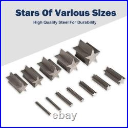 Star Disc Cutter Set of 10 Punches 5mm to 31mm for Jewelry Dies Jewelry Tools Star Disc Cutter Set of 10 Punches 5mm to 31mm for Jewelry Dies Jewelry Tools