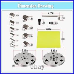 Star Disc Cutter Set of 10 Punches 5mm to 31mm for Jewelry Dies Jewelry Tools Star Disc Cutter Set of 10 Punches 5mm to 31mm for Jewelry Dies Jewelry Tools