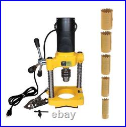 Steel Dragon Tools JK114 Pipe Hole Cutter with 6 Piece Cutter Set up to 1-1/4