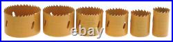 Steel Dragon Tools JK150 Pipe Hole Cutter with 7 Piece Cutter Set to 2-11/16 Steel Dragon Tools JK150 Pipe Hole Cutter with 7 Piece Cutter Set to 2-11/16