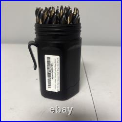 Steel Vision Tools 63160 29-Piece Stepped Cutter Drill Bit Set, Sizes 1/16-1/2 Steel Vision Tools 63160 29-Piece Stepped Cutter Drill Bit Set, Sizes 1/16-1/2