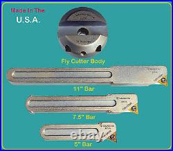 Suburban Tool Fly Cutter 3 Bar Set with R8 Arbor SEE VIDEOS