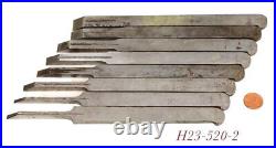 Super nice matched set OHIO TOOLS PLOW PLANE IRONS CUTTERS