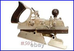 Sweetheart era nice shape STANLEY TOOLS 45 combination PLANE w #2 cutter set