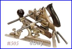 Sweetheart era nice shape STANLEY TOOLS 45 combination PLANE w #2 cutter set