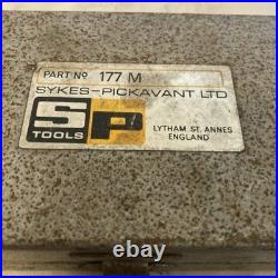 Sykes pickavant valve seat cutter Set 177 valve seat tool