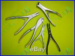 T/C Pin Wire Cutter Wire Twister Ruskin Forceps Set of 5 Pcs Orthopedic Tools