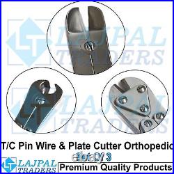 TC Pin Wire Cutter Set of 3 PCs Orthopedic Surgical High Quality Instruments CE