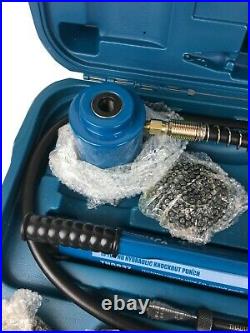 TEMCO 4 inch Hydraulic Knockout Punch Electrical Conduit Hole Cutter Tool Set