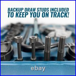 TEMCo 4 HYDRAULIC KNOCKOUT PUNCH Electrical Conduit Hole Cutter Set KO Tool Kit